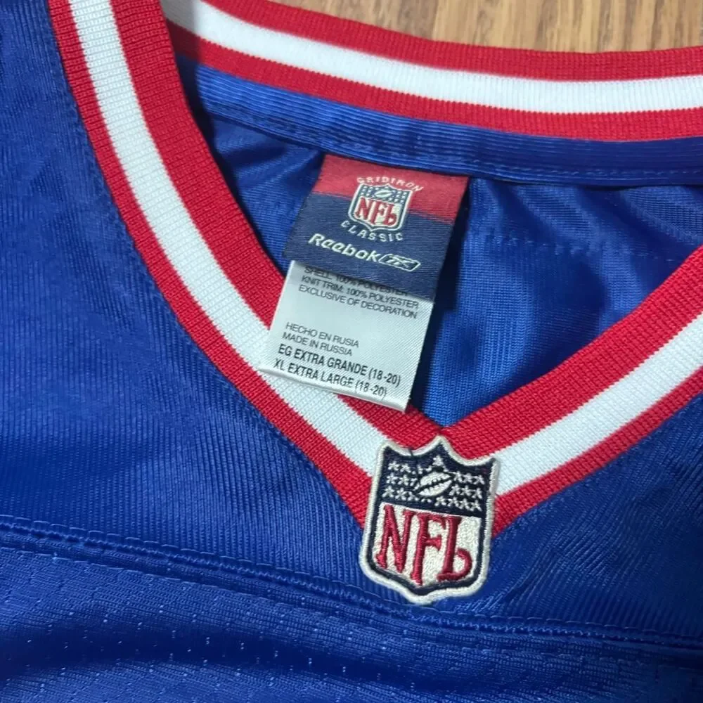 Reebok New York Giants Lawrence Taylor Jersey Men’s M Blue NFL Football